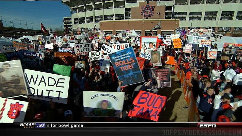 Illustration for article titled Gaybashing Abounds: Your Alabama-Auburn GameDay Sign Roundup